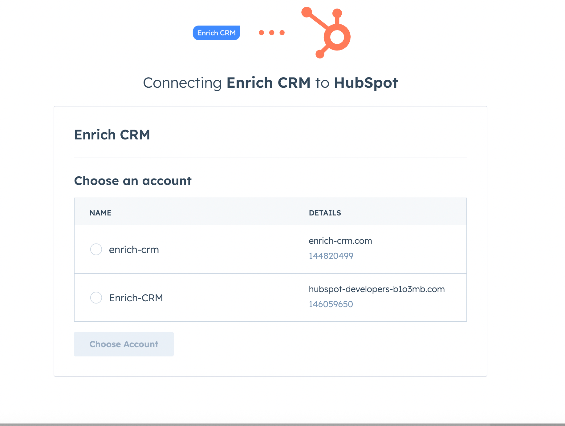 Connect your HubSpot with data enrichment tool