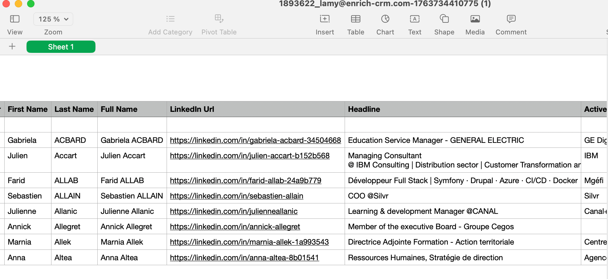 Enrich your bulk dataset?
